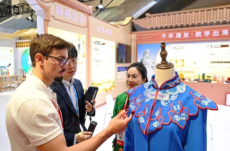 第六届中国跨境电商交易会在福建福州开幕